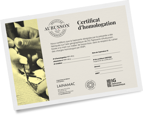 Certificat Ig Mockup