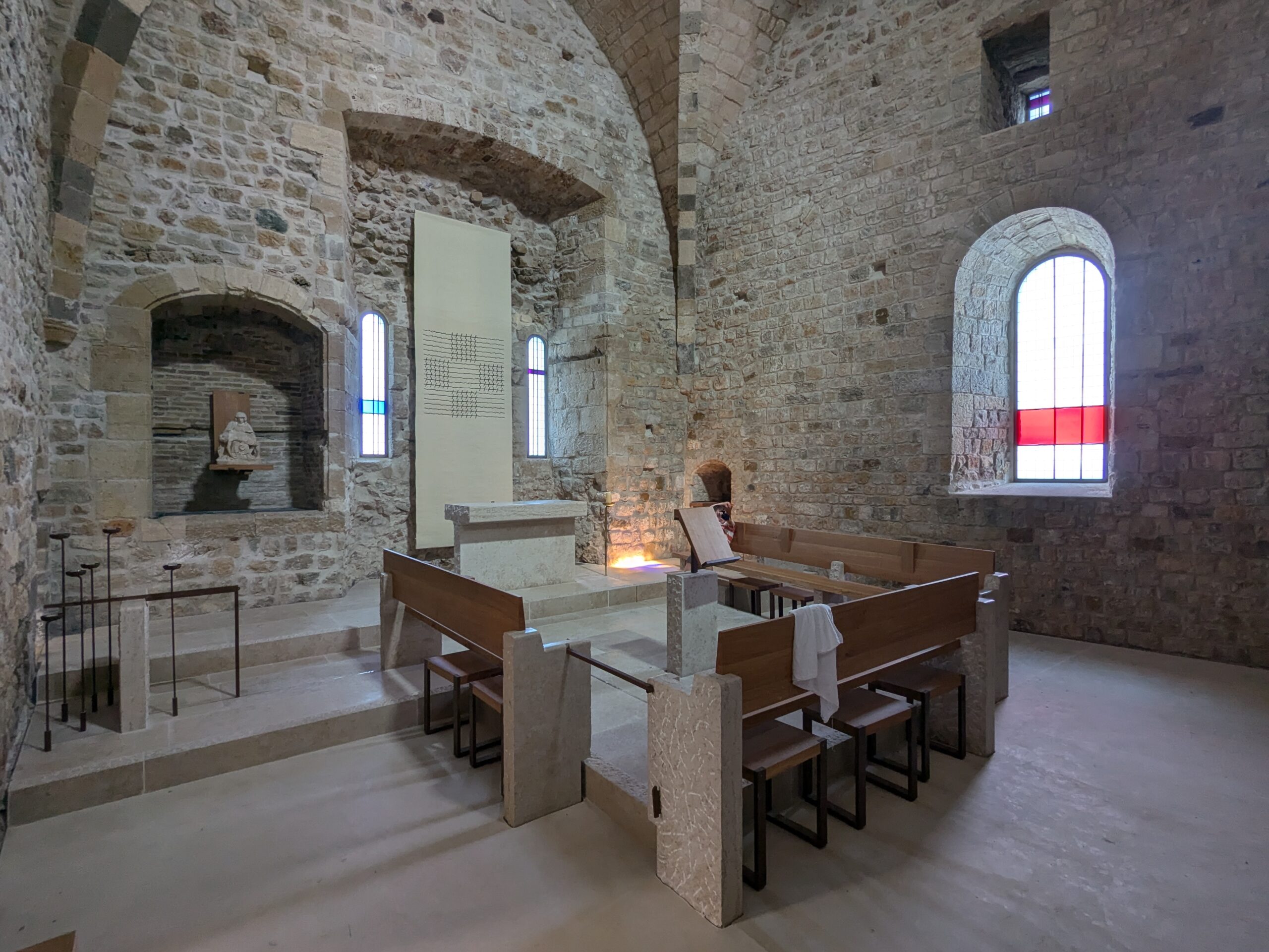 Une tapisserie d’Aubusson pour une chapelle cistercienne